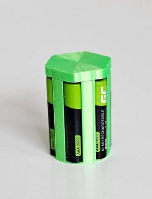 AAA 6 battery case   