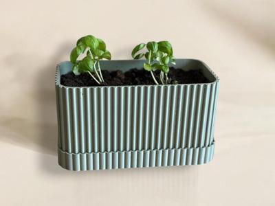 HerbEase Planter w/Drip Tray