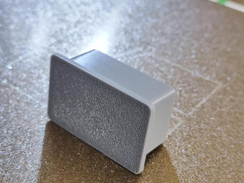 Plugs 40x25 mm for square tube v0