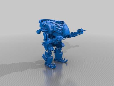 Bruiser m2 Hiefram mech HAWKEN