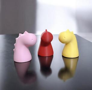 Colorful Dino Decor Trio