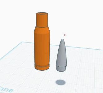 bullet 50 cal two pieces   