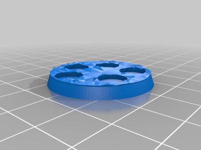 32mm Base with 8mm Slots for Epic Wargames