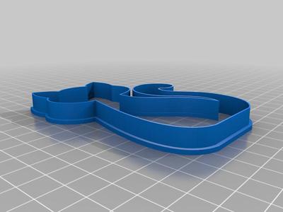 CAT SILHOUETTE - COOKIE CUTTER