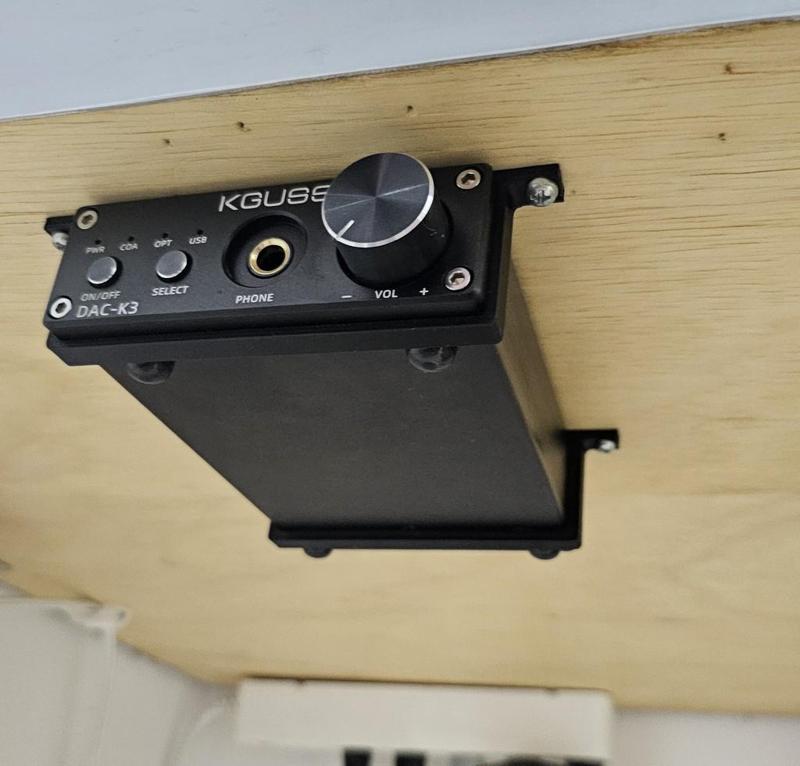 DAC Under Desk Mount(KGUSS DAC-K3)