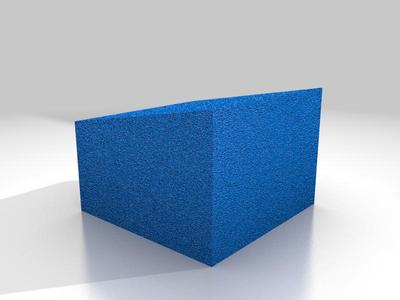 Camera block 10 degrees slope