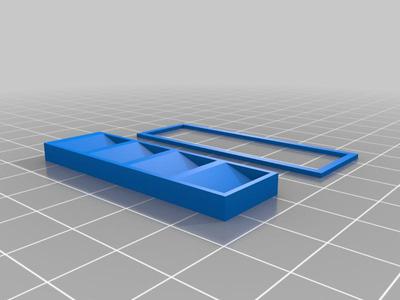 Louvered Air Intake Vent for RC Plane