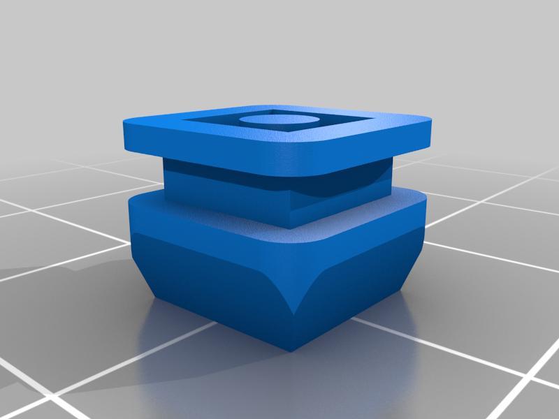 Keychain Flashlight Button