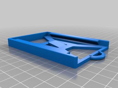 work card holder, porta tarjeta de trabajo.