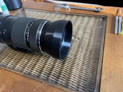 Lens hood LH-76D for Olympus ED 100-400mm f/5.0-6.3 IS