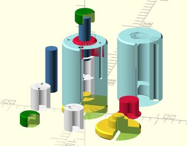 Parametric Press Die for polymers