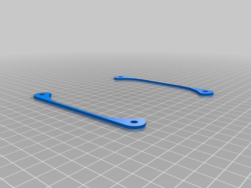 2-part 120mm fan spacer - 2mm thick