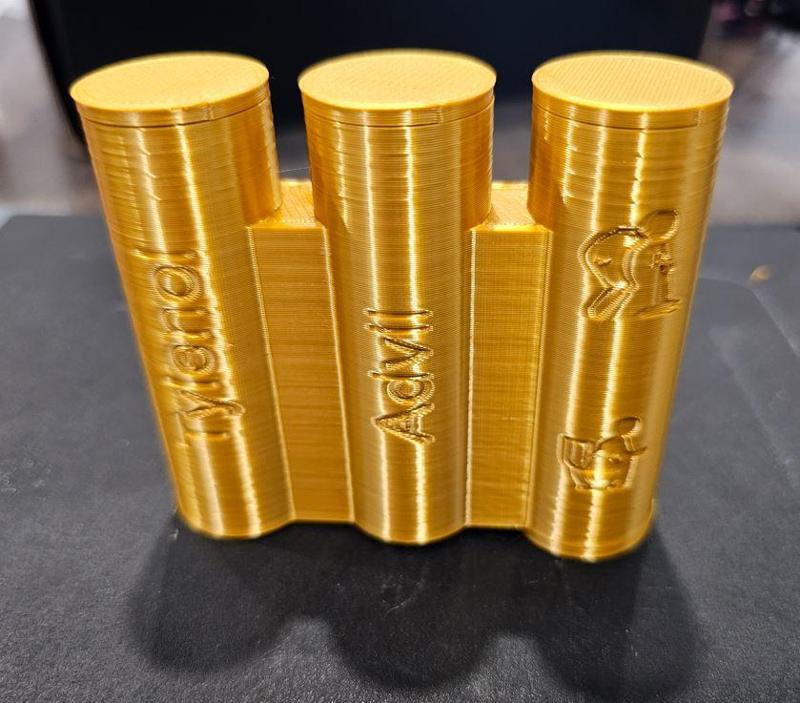 EDC Emergancy Travel Pill Box 4 compartment