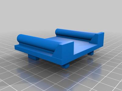 Skala holder for multimeter (Crenova MS8233D) and a version to screw it in