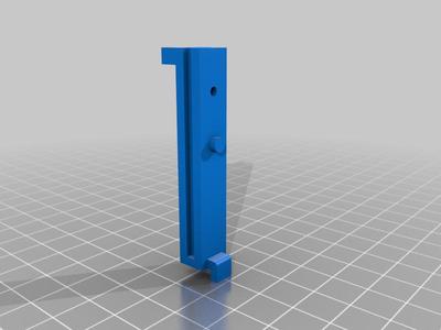 SC846 Rear Fan Mount - Bracket A with Tab