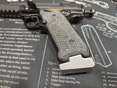 magazine base pad for ruger mkiv target frame (not 22/45) or mamba TF