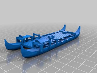 Hokulea double-hulled voyaging canoe