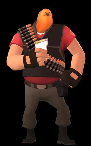 TF2 Chicken Kiev Heavy mini