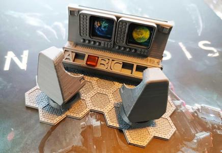 Nemesis boardgame cockpit