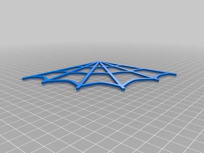 Corner spider web 