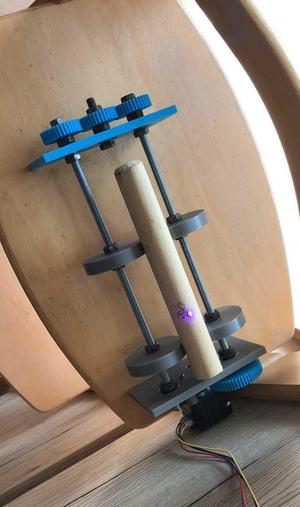 Rotary jig for laser engraver