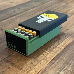 Battery Box AAA Battery Crate Battery Storage AAA