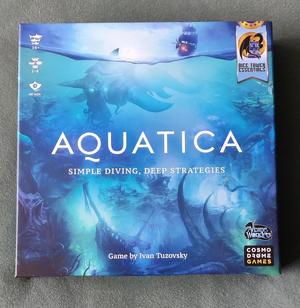 Aquatica + 2 Expansions Board Game Organizer - Sleeved Cards