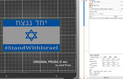 Israel flag - stand with Israel