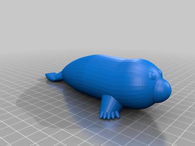 White seal