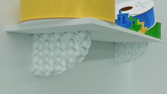 Gyroid Shelf Bracket