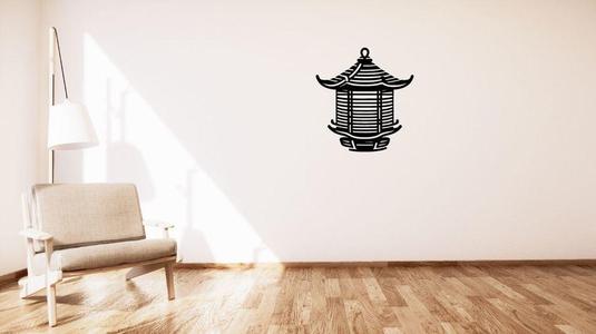 Japanese lantern / Japonská lucerna wall decoration