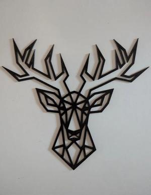 deer geometric design   