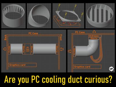 PC Cooling Duct System