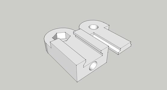 Soporte para tuerca M4