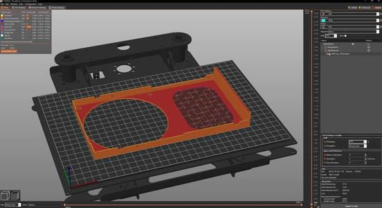 Meanwell SE-450-24 120mm Fan Cover