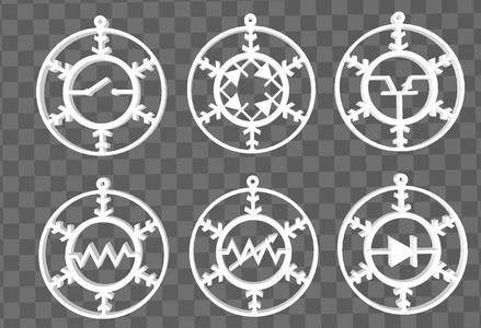 Electrical Snowflakes   