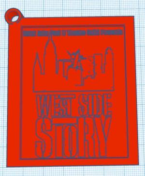 West Side Story SJPII Key Chain