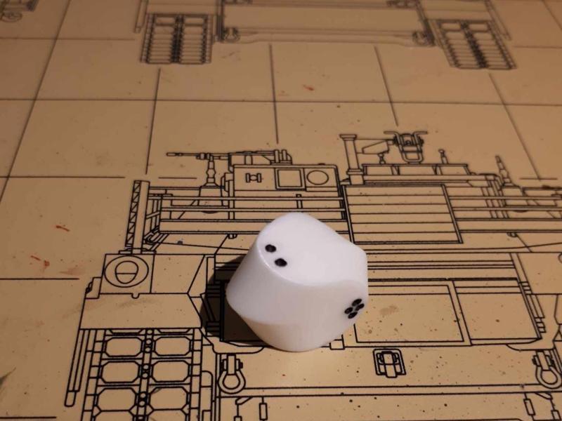 Non-Pyramidal d4 Die