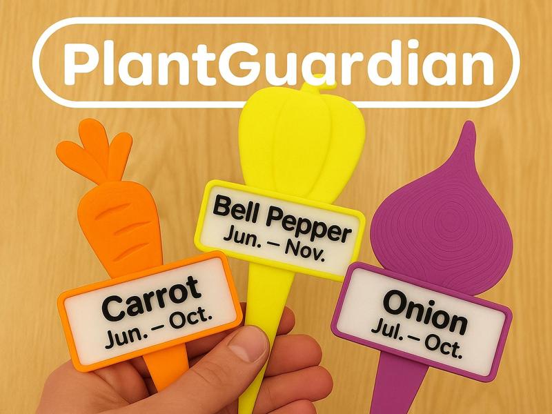 PlantGuardian – Colorful Garden Markers with Label