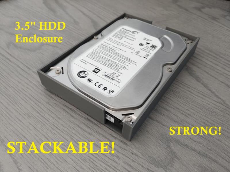 Stackable 3.5" HDD Organizer