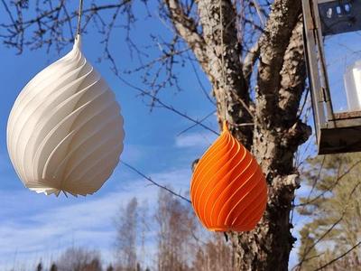Wind spinner - Twisted cone