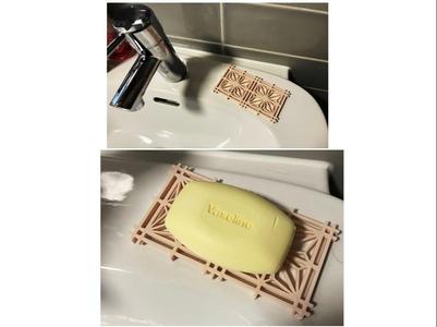 Kumiko Kakuasa pattern soap dish - No AMS needed