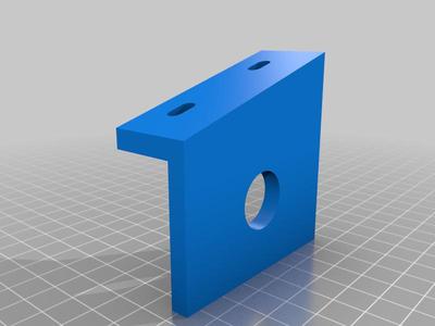 3/4" LED Light mount