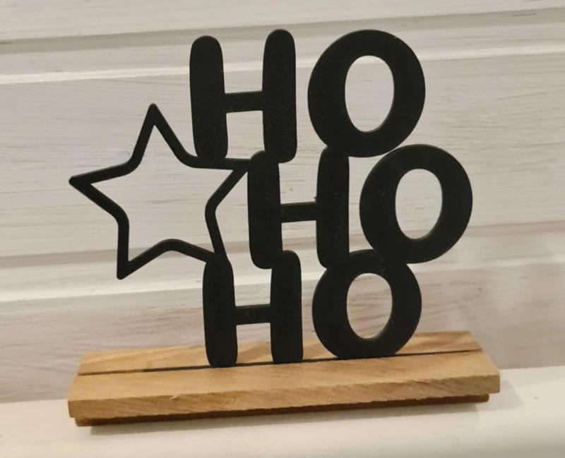 Ho ho ho lettering 