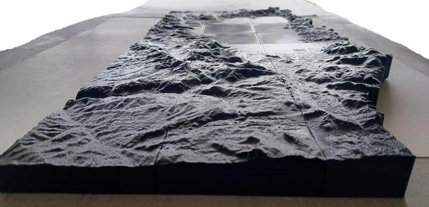 Huge Lake Tahoe model