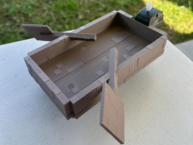 Minecraft boat - works with Boat Kit-010