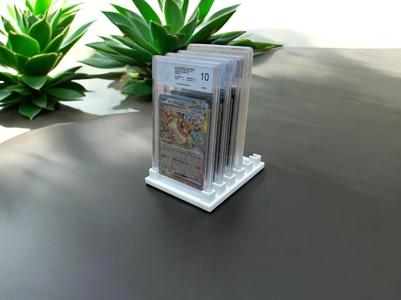 Pokémon Card Stand for 6 Graded Cards