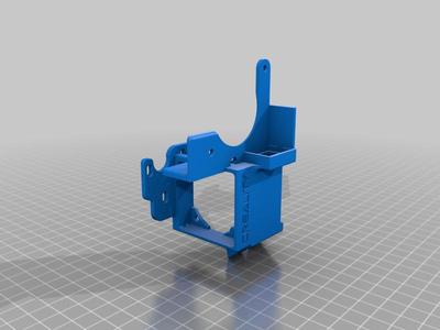 5015/4010 Ender direct drive hotend stacked
