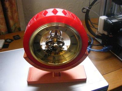 cup clock printed