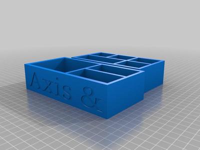 Axis and Allies Storage Tray Organizer